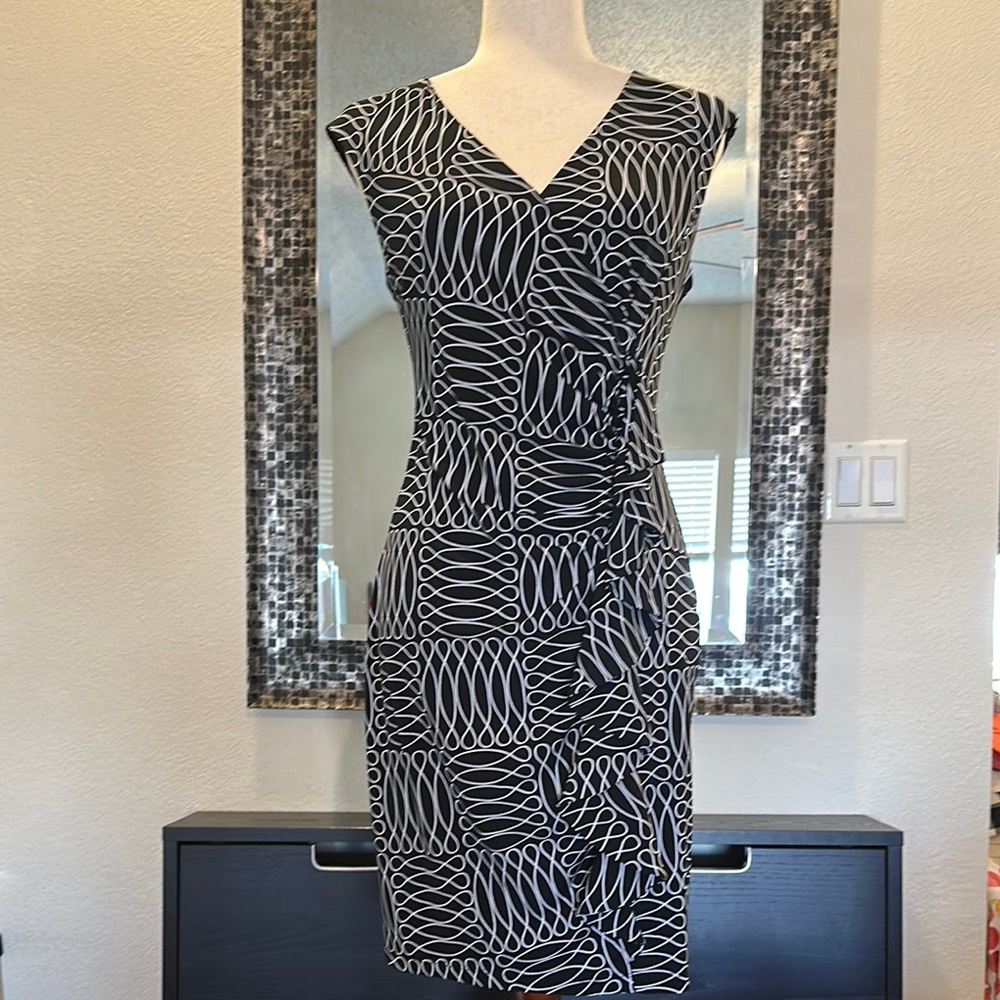 Stretch Jersey Sheath Dress